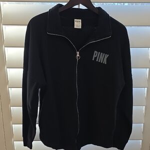 Black PINK Zip-Up Jacket